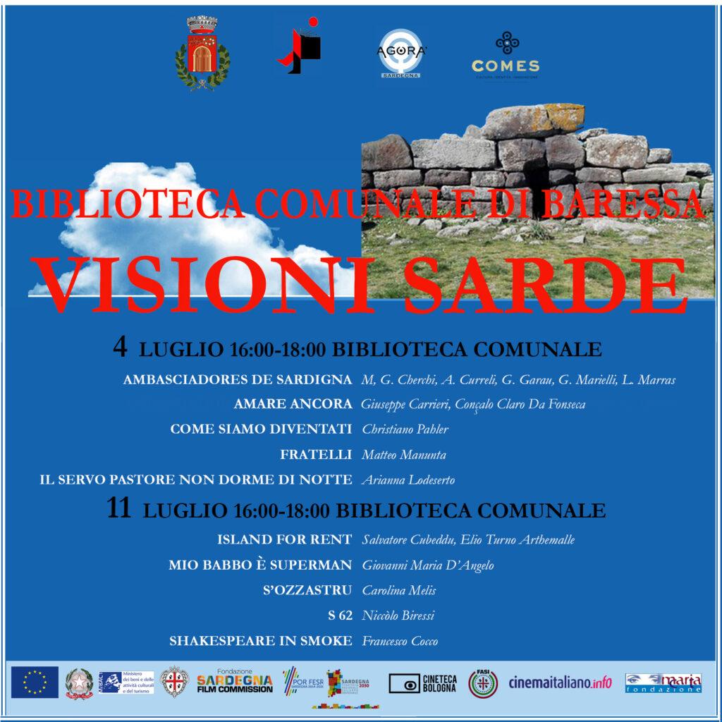 Visioni Sarde 2025 a Baressa.