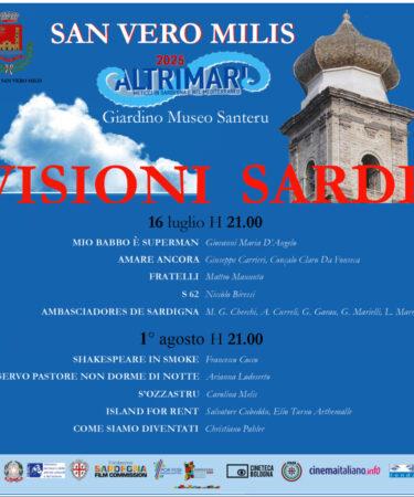Visioni Sarde a San Vero Milis, 16 luglio e 1 agosto. Immagine free press.