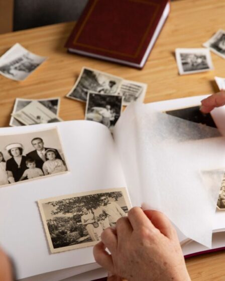 Restauro delle foto di famiglia
